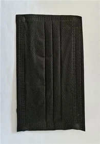 All svart 3ply engångs ansiktsmask